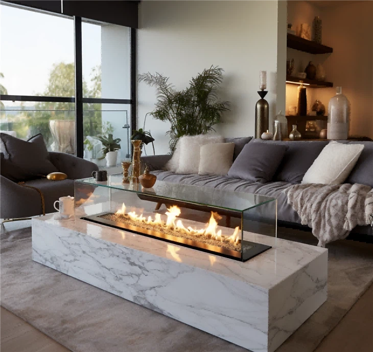 Wall Insert Bio Ethanol Fire Factory